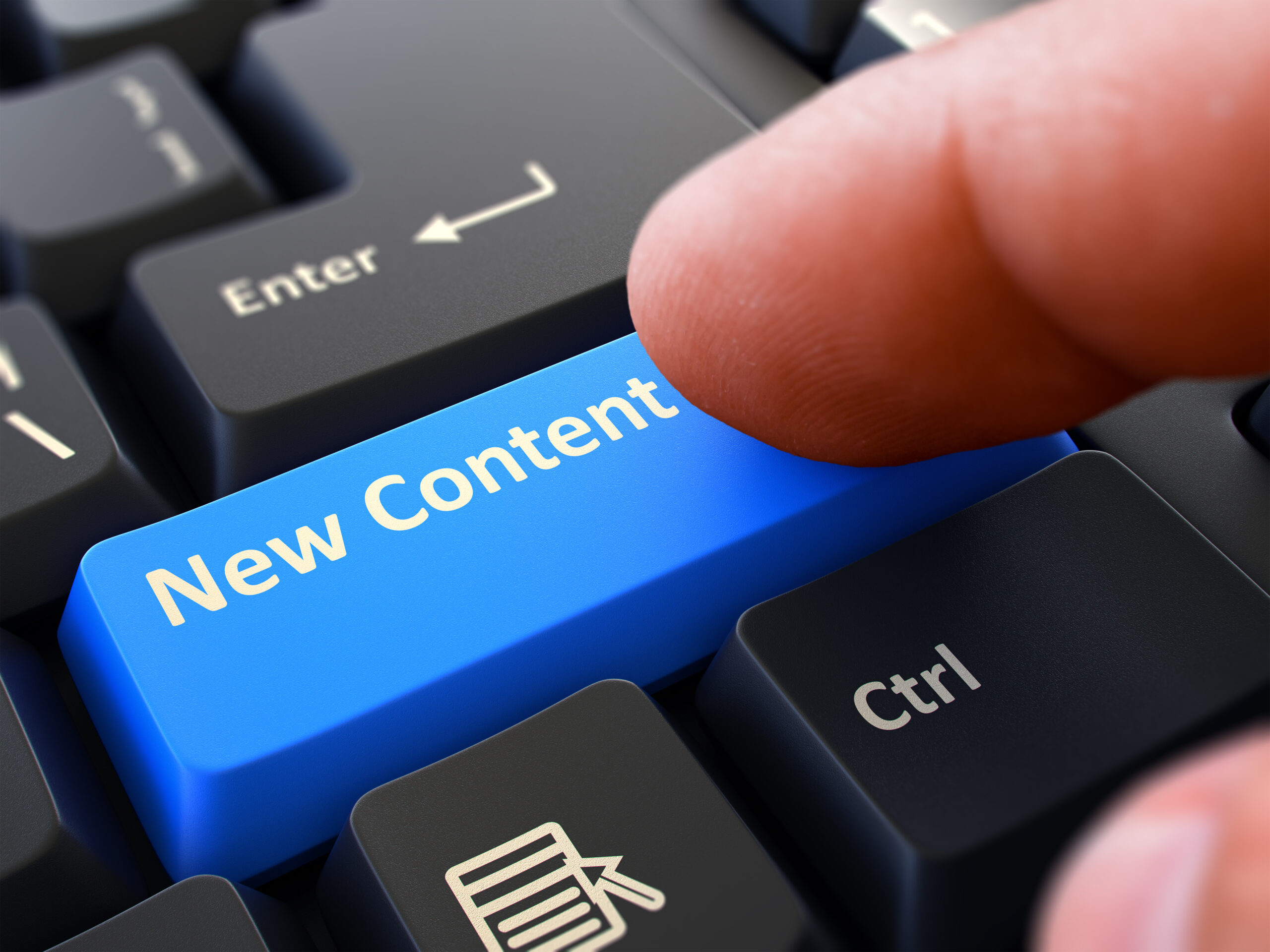 how to create content for your website